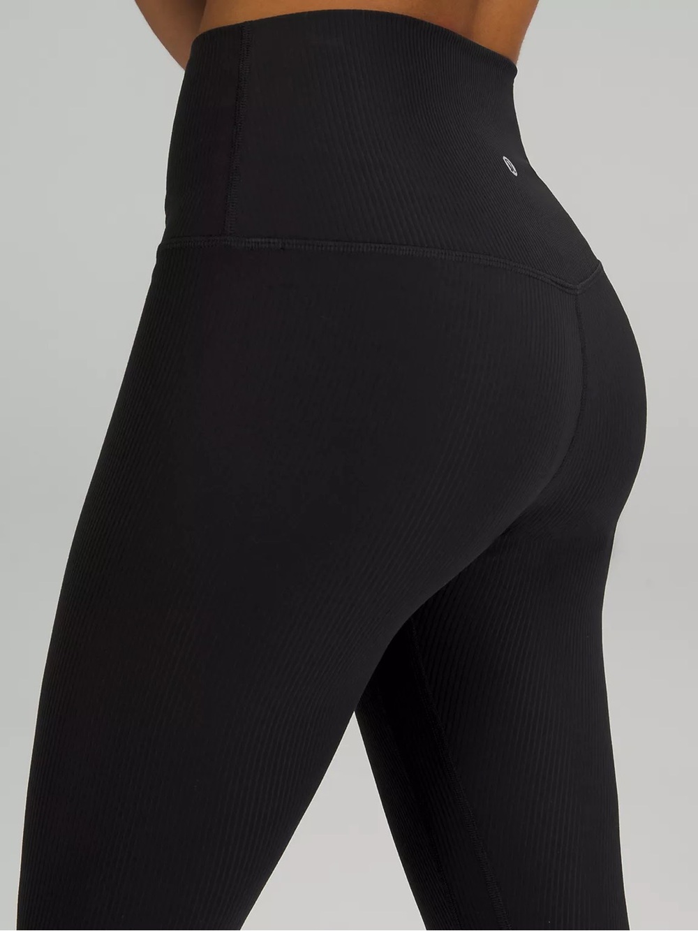 Lululemon Align HR 25” Ribbed Leggings Black Size 8